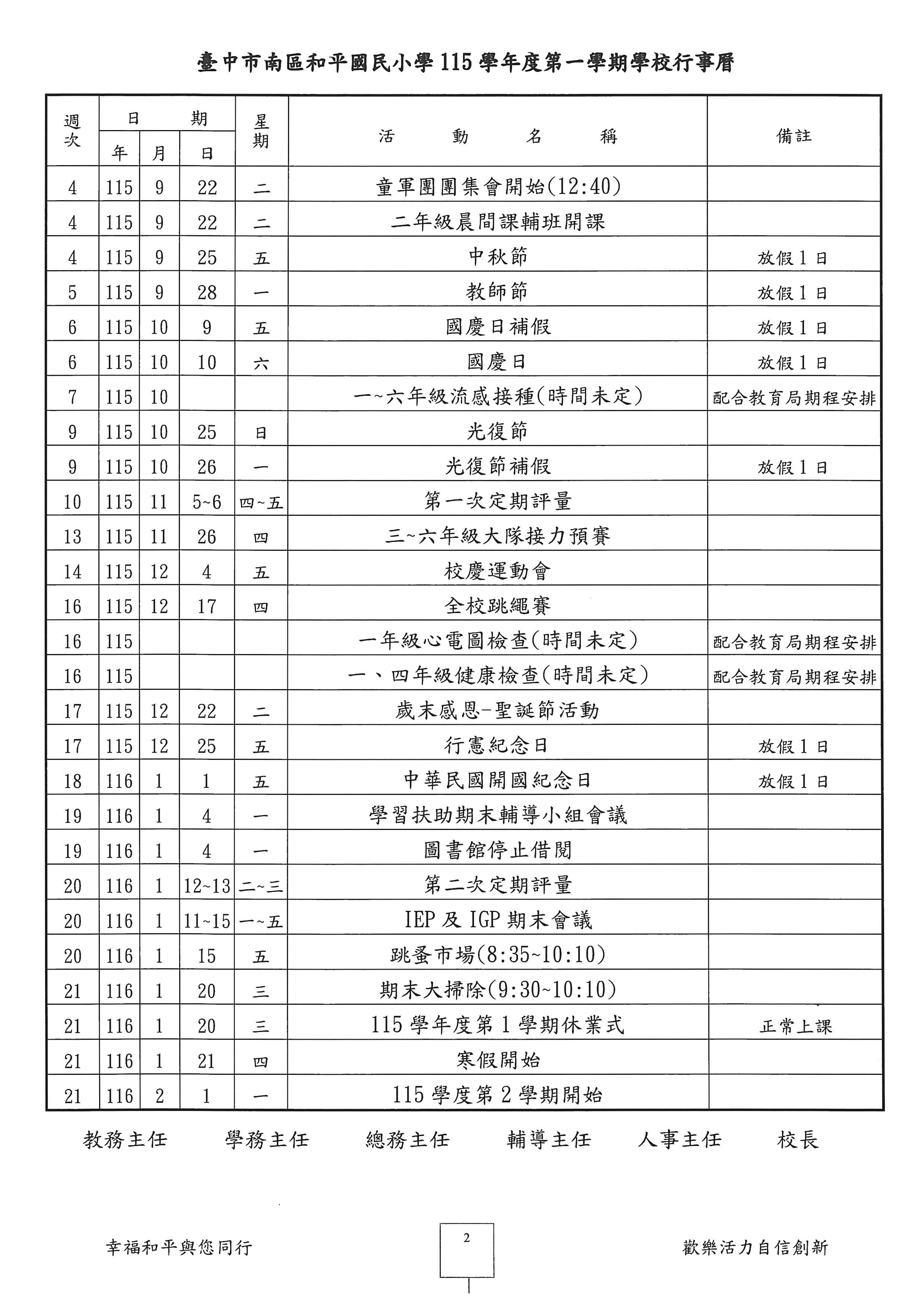 115學年度第 一學期學校行事曆_002